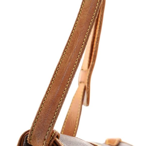 Louis Vuitton Saumur Handbag Monogram Canvas 30 Brown - Picture 8 of 11